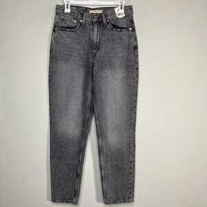 Levi's Premium 80s Mom Denim Jeans Women's 28 High Rise Gray NWT